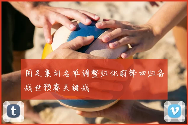 国足集训名单调整归化前锋回归备战世预赛关键战