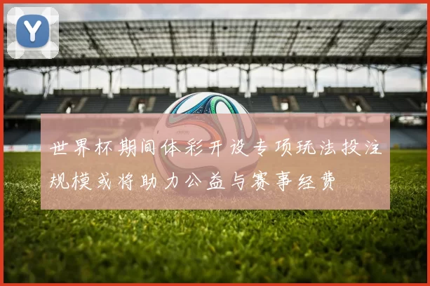 世界杯期间体彩开设专项玩法投注规模或将助力公益与赛事经费